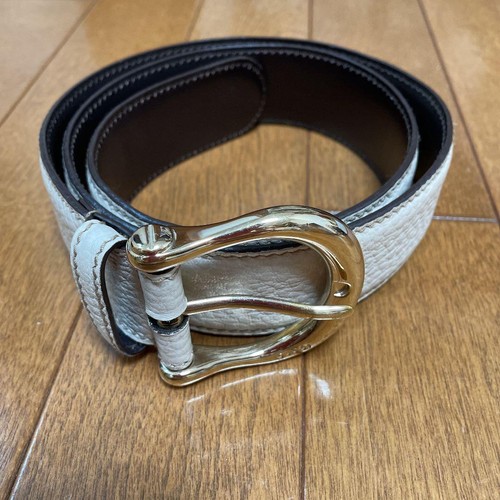Cintura gucci usata bianca - cintura,