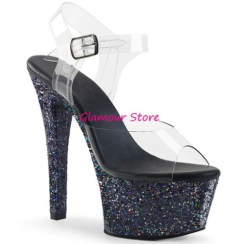 Sexy sandali glitter tacco - sandali,