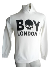 BOY LONDON SKULL Felpa da uomo cappuccio Maglia Manica lunga Hoodies Cotone M