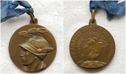 Medaglia adunata alpini - medaglia,