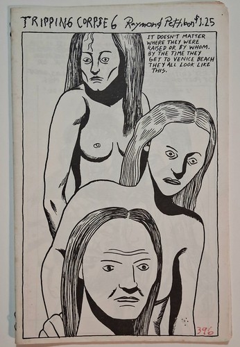 Raymond pettibon tripping - raymond,