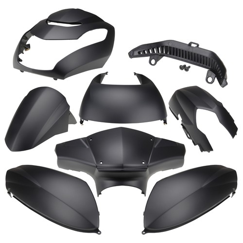 Kit carene nero opaco - , completo