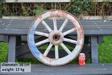 Vecchio carrello legno - carrello,