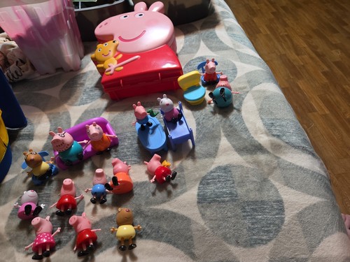 Peppa pig case figures and - case,,