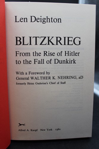 Blitzkrieg len deighton - blitzkrieg,