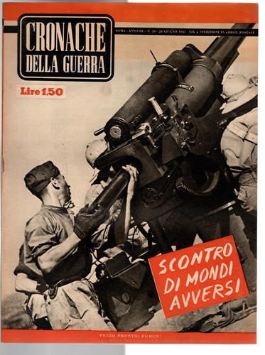 Cronache della guerra n 26 - -,