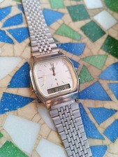 Vintage LCD Digital Watch Casio AQ-340 Module 309