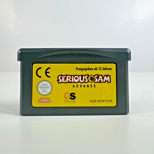 Serious sam gameboy advance - sam,