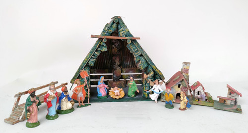Presepe figure statuine pvc - presepe,