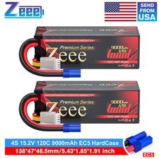 2x Zeee 4S HV LiPo Battery