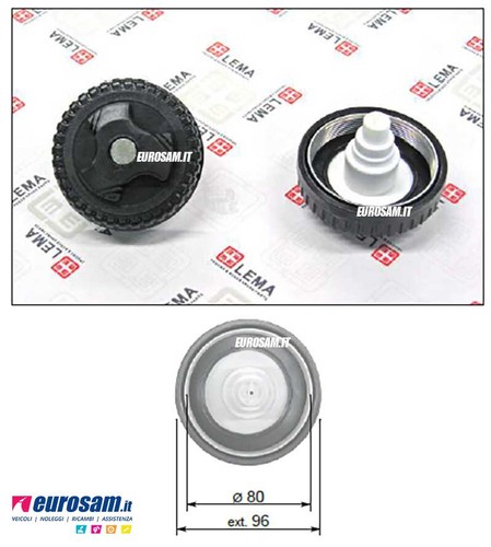 Tappo serbatoio carburante - tappo,