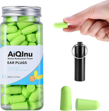 Tappi Orecchie Dormire, 60 Paia Tappi per Le Orecchie 38Db SNR Più Alto,Super Mo
