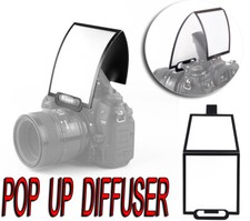 Diffuser flash pop softbox - diffuser, up