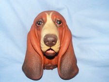 Bossons Bassett Hound Dog Chalk Wall Hanging Congleton England