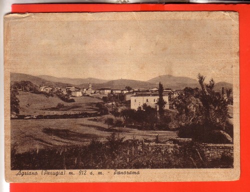 Cartolina agriano norcia - cartolina,
