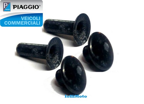 Coppia rivetti listelli vetro - coppia,