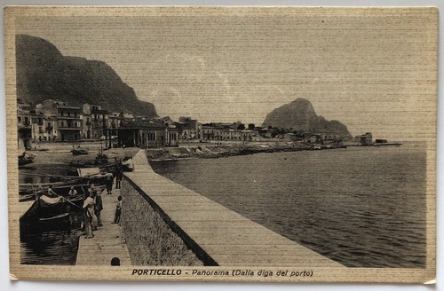 Cartolina porticello panorama - porticello,