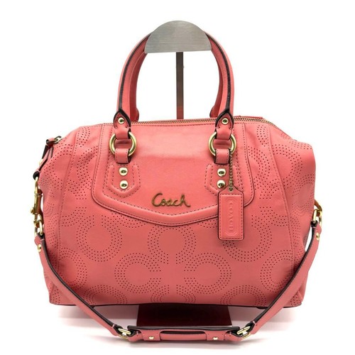Borsa tracolla coach rosa - a,