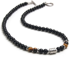 Collana Da Uomo in Pietre E