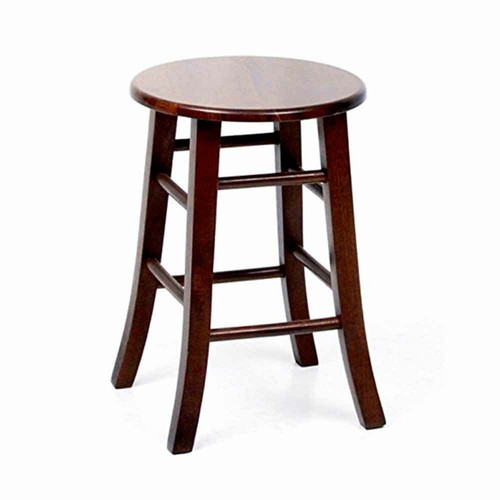 Sgabello legno con seduta - in,