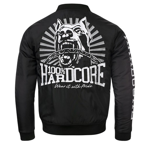 100 hardcore bomberjacke - hardcore,