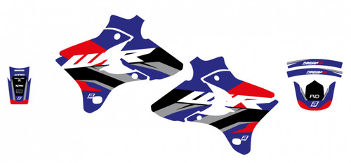 Kit adesivi grafiche - , moto