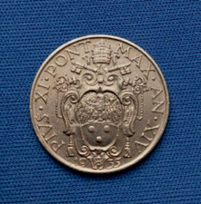 MONETA CITTÀ DEL VATICANO PIO XI  - 1 LIRA 1935