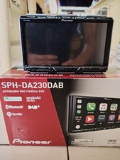 Pioneer SPH-DA230DAB 7" Android Auto E Carplay Lettore Multimediale - Nero