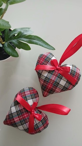 Decorazioni natalizie tartan - decorazioni,