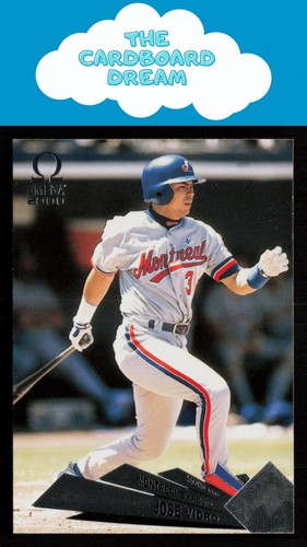 Carta baseball jose vidro 2000 - carta,