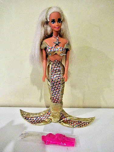 Barbie sirene jewel hair - barbie,