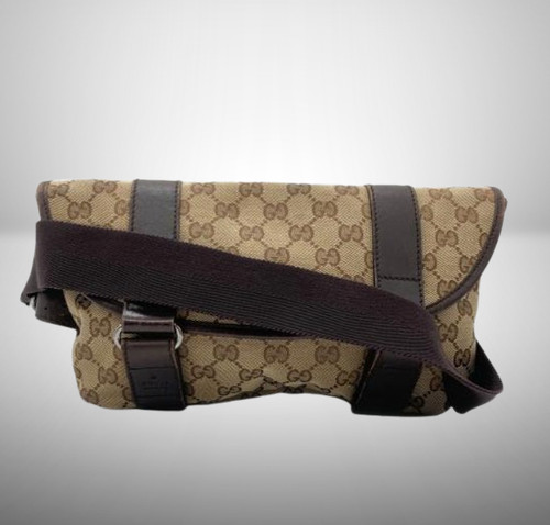 Gucci marsupio tela - gg, pelle