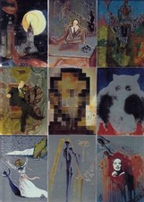 SALVADOR DALÌ CROMO FUMETTO IMMAGINI 1995 SET DI 90 CARTE