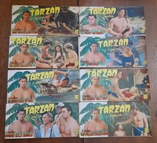 Tarzan e le amazzoni, cinealbo, serie completa 1-8, originale 1952