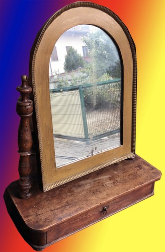 Specchio legno credo inizi - in,