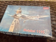 1/72 Roden HEINKEL He 111C Lufthansa Airliner/Luftwaffe kit bombardiere raro fuori produzione
