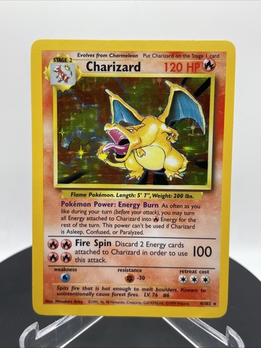 Charizard 102 base set - 4/102,