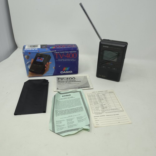 Casio 400 lcd televisore - tv-400,