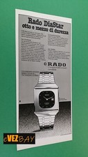Pubblicità 1979 - RADO DiaStar Orologio - Advertising clipping Pubblicité