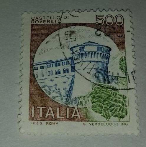 Francobollo 500 lire - lire, italia