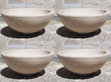 CIOTOLA VASO ROTONDO CIOTOLINA 4 CIOTOLE PER PIANTE DA GIARDINO IN CEMENTO MARMO
