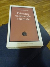 DIVANO OCCIDENTALE ORIENTALE DI J. WOLFGANG GOETHE PRIMA EDIZIONE ANNO 1959 ED.