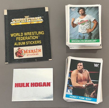 WWF WWE WCW Merlin 1990 Black