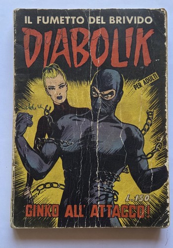 Diabolik ginko all attacco - ginko, all'attacco