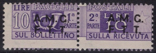 Trieste zona 1947 pacchi - zona,