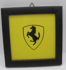 *FERRARI* PIASTRELLA CERAMICA SINTOPRESS - MADE IN ITALY - 12 X 12 cm - stemma