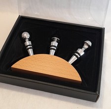 Tappi per vino con supporto legno