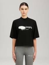 T-shirt nera Palm Angels