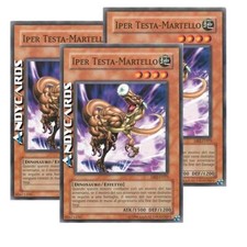 3x IPER TESTA-MARTELLO • (Hyper Hammerhead) • Comune • DR2 IT075 • Unl • YUGIOH!