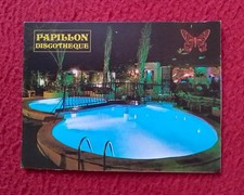 POSAVASOS COASTER PAPILLON DISCOTHEQUE BOITE DISCOTECA DISCO ¿ BENIDORM ? SPAIN?